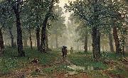 Rain in an Oak Forest Ivan Shishkin